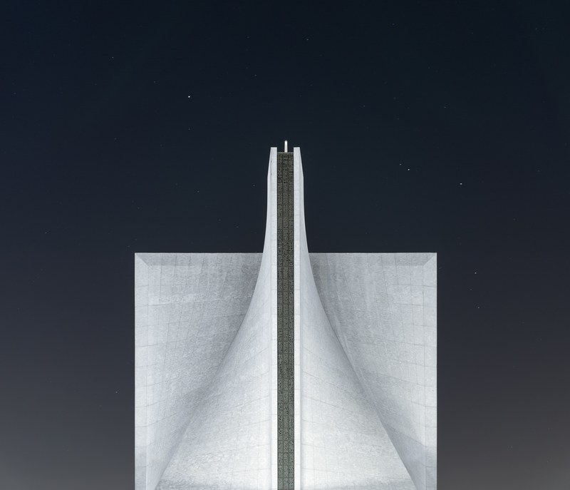 a modern white saddle roof of a cathedral in san francisco on a starry night, white modern cathedral 4k
