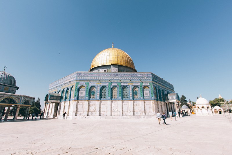 a temple building in israel, _israel temple 4k