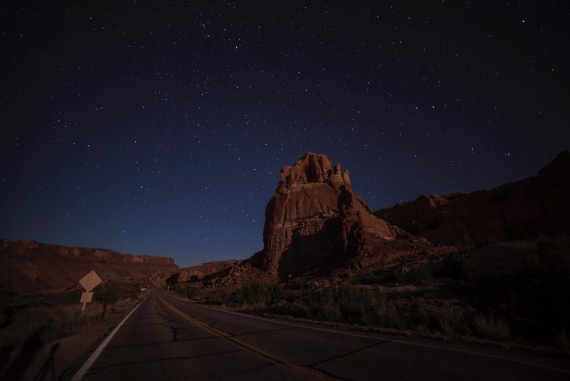 star night sky desert sky and desert 4k
