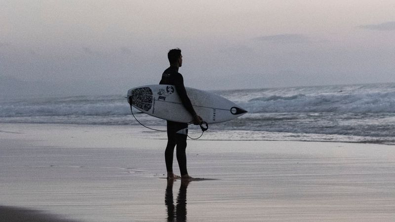 surfing, board, waves, 4k