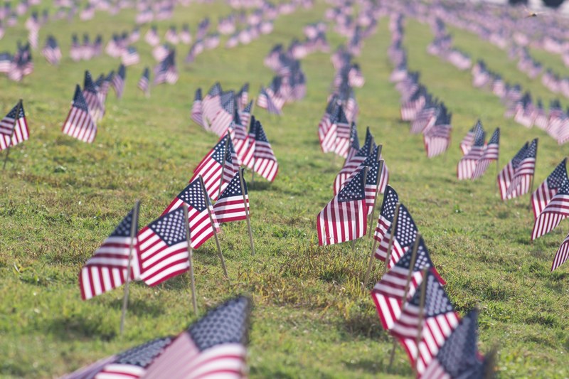 american flag flag stars and stripe and memorial 4k