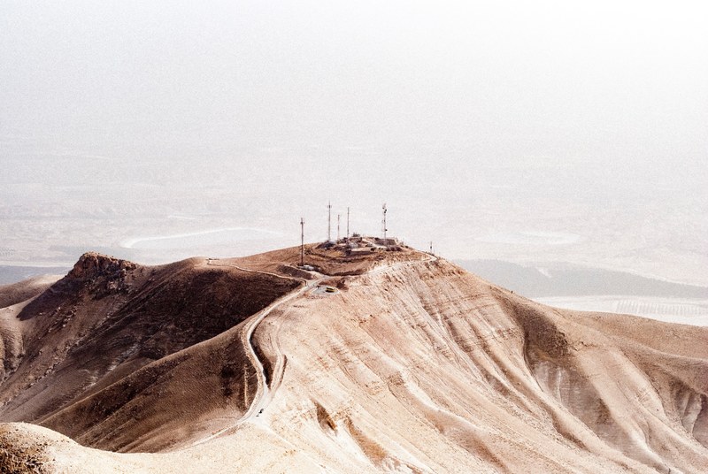 desert mountain and israel 4k