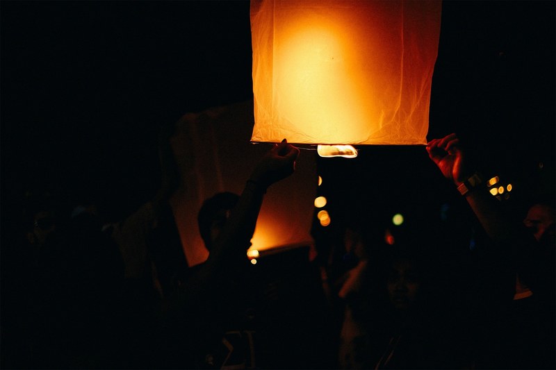 lantern light lighting and shade 4k