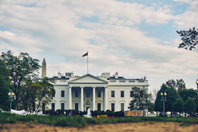 president capital washington dc and usa 4k