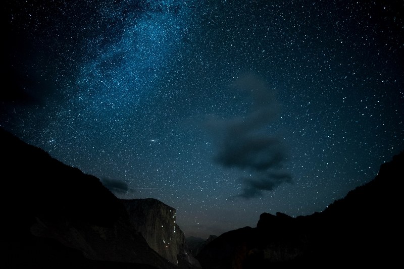 star night sky starry night and night 4k