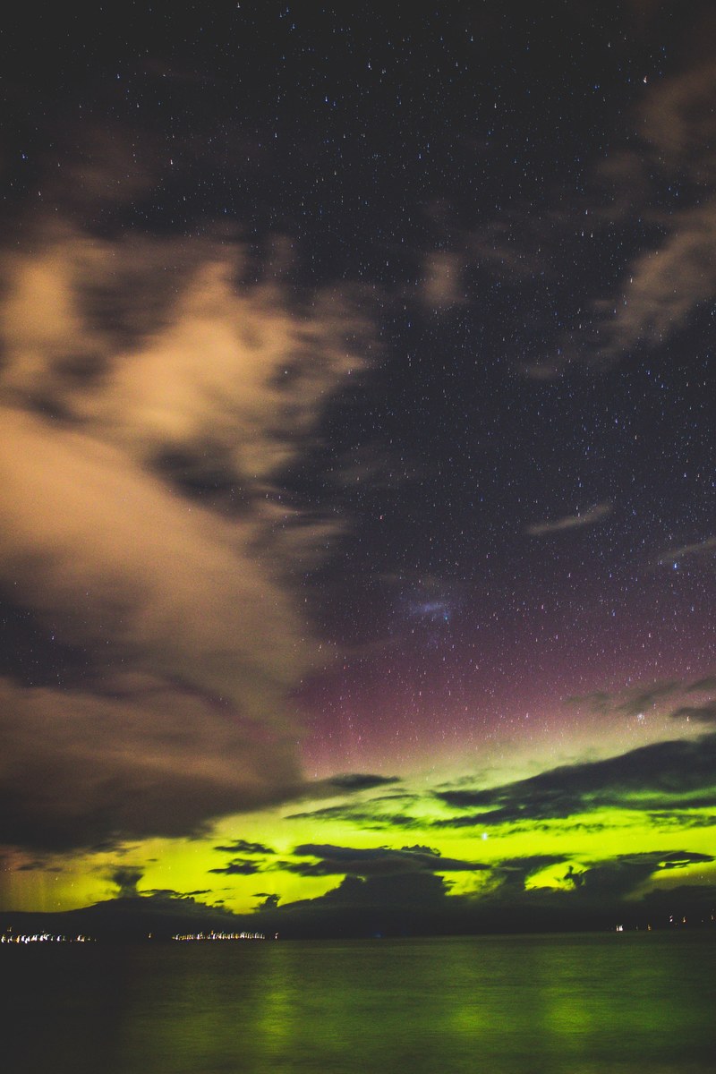 aurora australis 4k