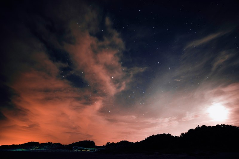night sky galaxy starry night and stars 4k