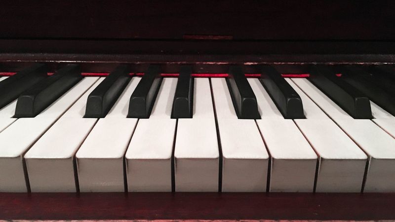 pianos, keys, musical instrument, 4k