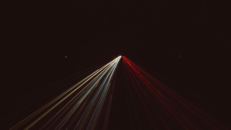 line, light, red, white, 4k