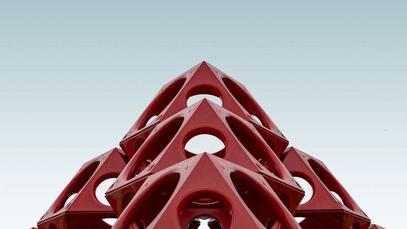 structure, form, architecture, 4k