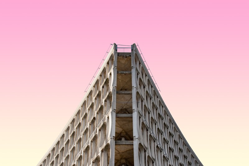 pink brutalism 4k