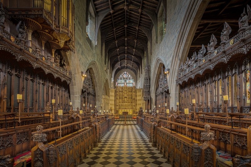 church cathedral architecture and worship 4k