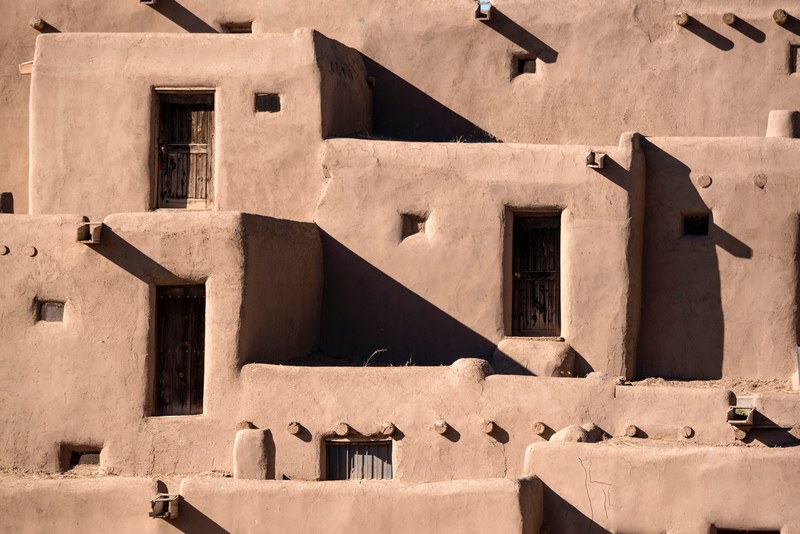 triangle rectangle shadow and architecture 4k