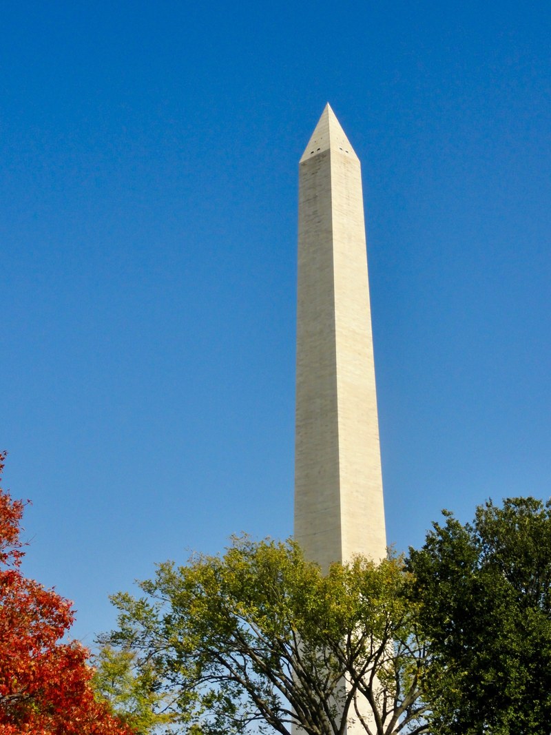 district of colombium washington dc and washington monument hd, 4k