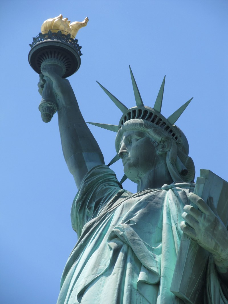 statue of liberty statue liberty and new york hd, 4k