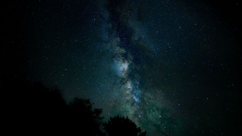 starry sky, stars, milky way, night, 4k