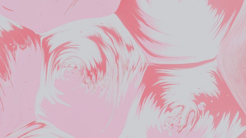 stains, liquid, pink, abstraction, 4k