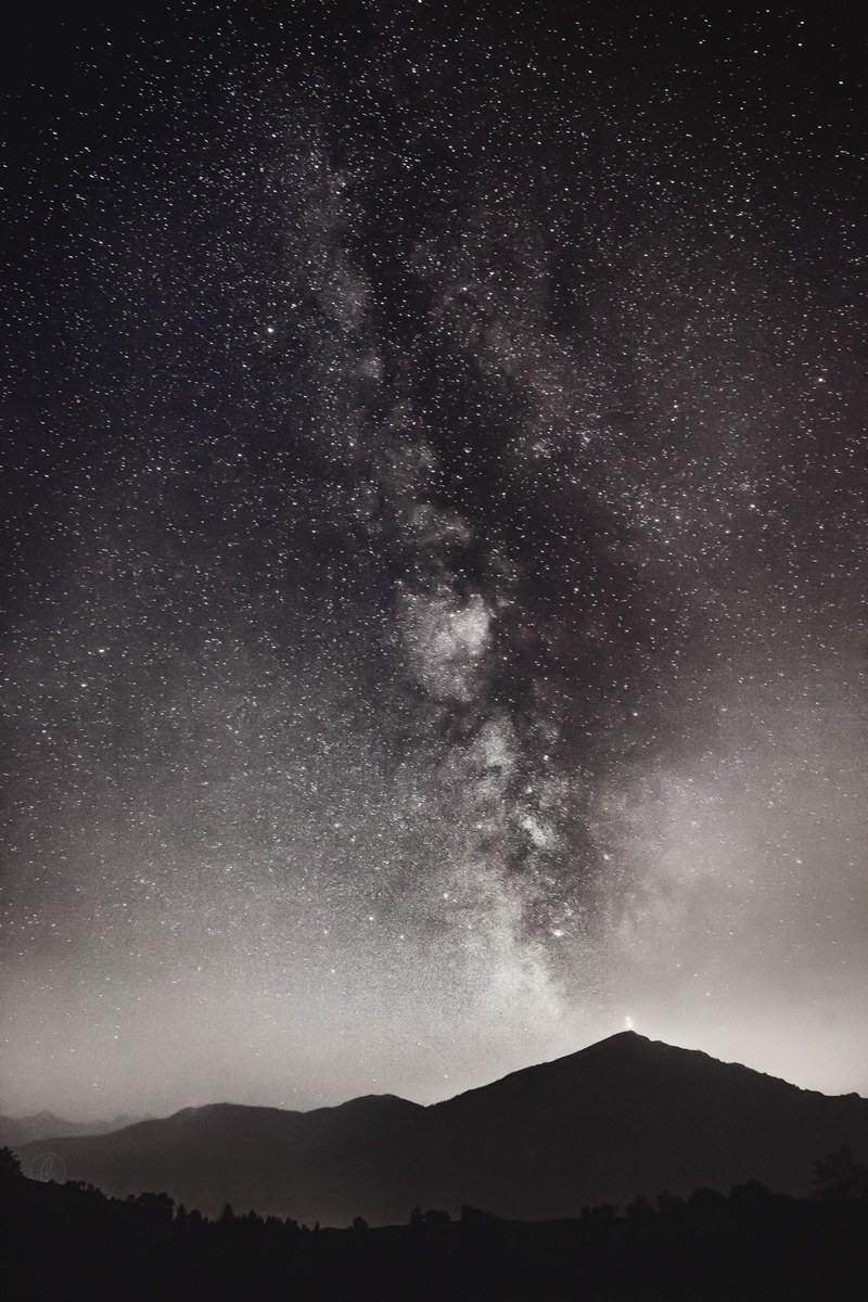 star sky light and dust hd, 4k