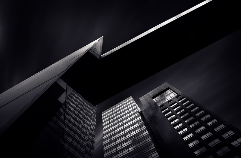 building window skyscraper and architecture 4k