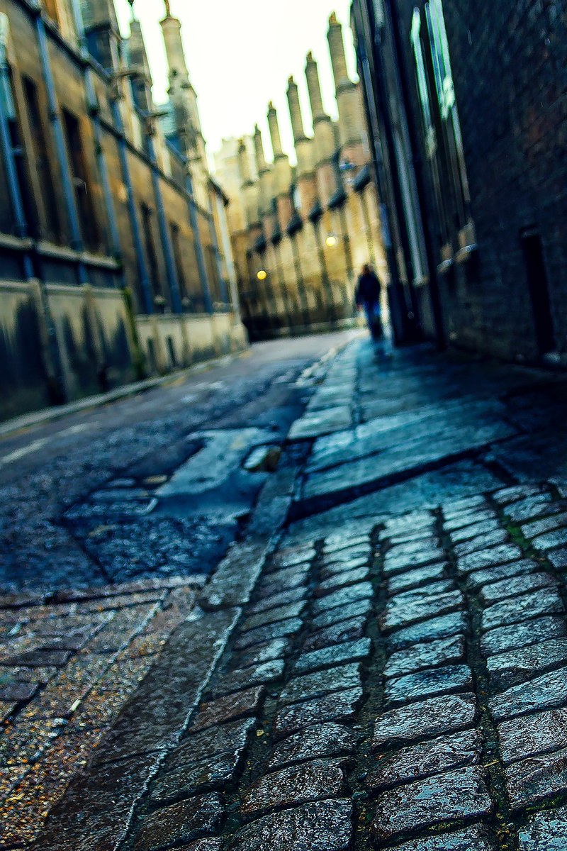 cambridge person old and walking hd, 4k