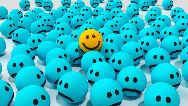 smiles, joy, sadness, 4k