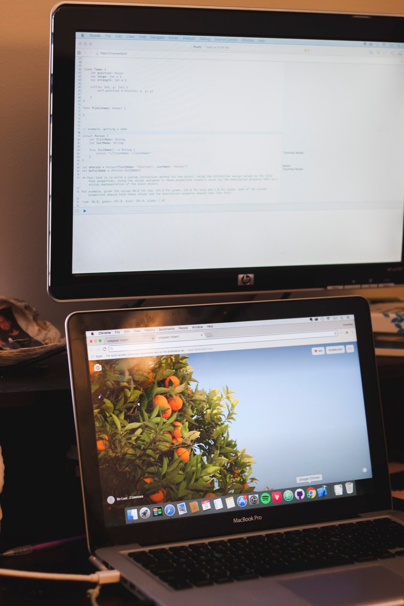 work computer coding and web development hd, 4k