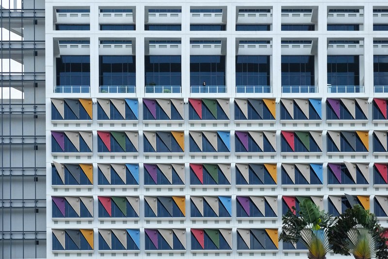 office architecture arch and element 4k