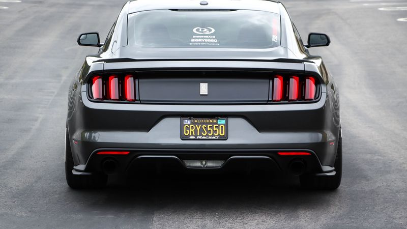 cars, rear view, gray, headlights, 4k