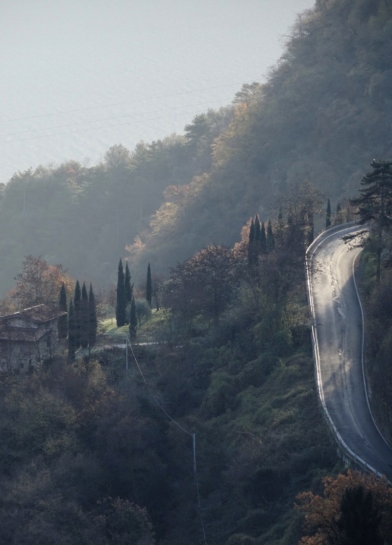 sunrise village countryside and italy hd, 4k