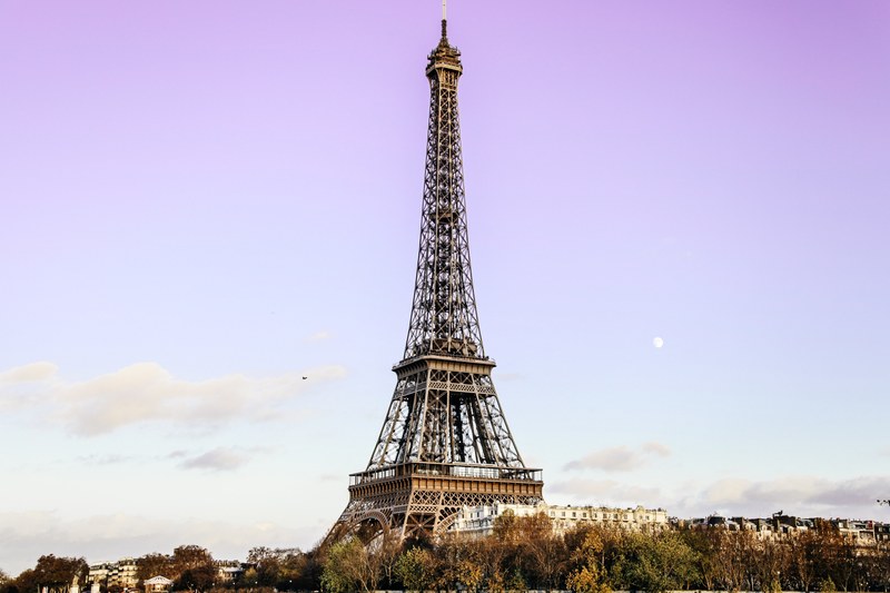 the eiffel tower in paris france captured during the day time, _eiffel tower during day 4k