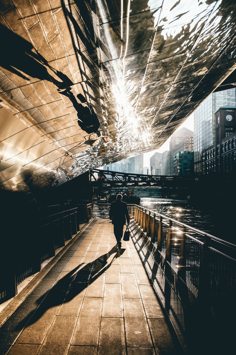 walking water flare and sun hd, 4k