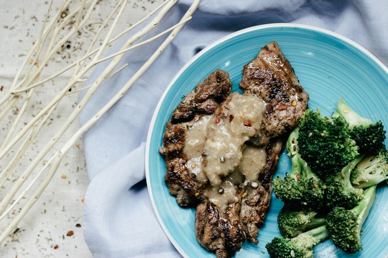 eat sauce healthy and meal 4k
