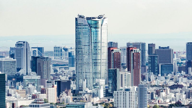 shinjuku, japan, skyscrapers, buildings, 4k