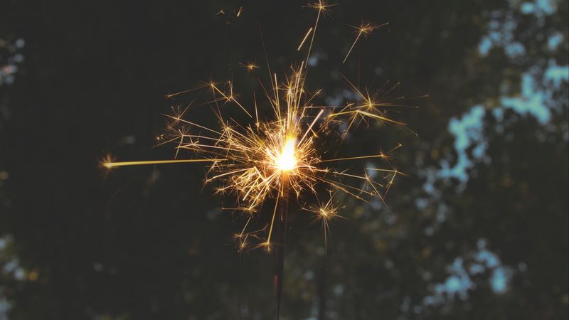 bengali fire, sparks, holiday, 4k