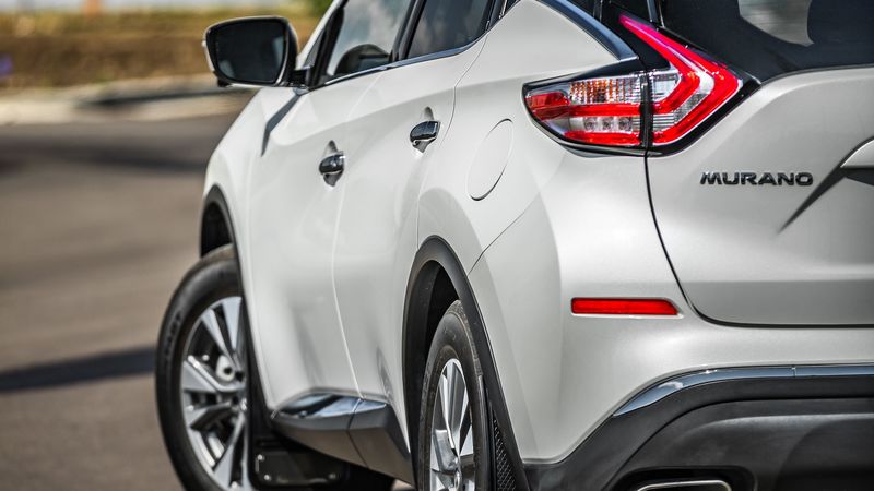nissan murano, car, headlight, 4k