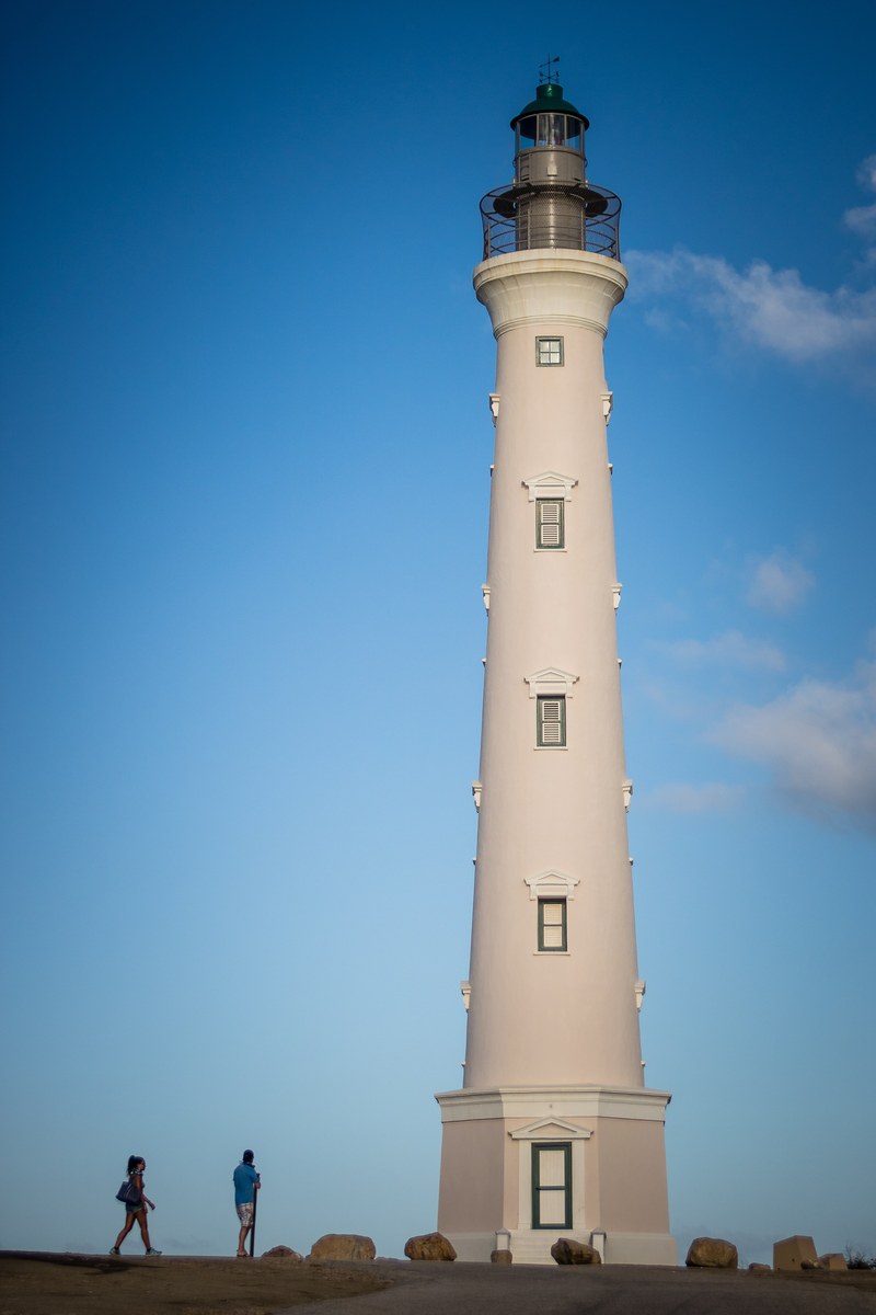 summer aruba and lighthouse hd, 4k
