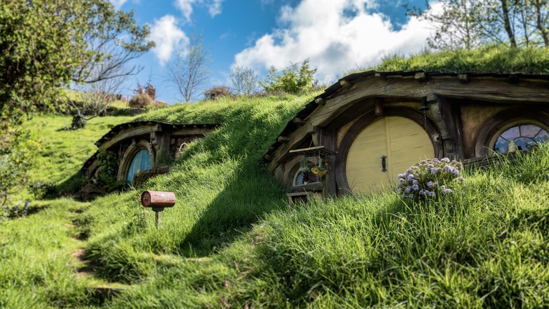 nature building hobbit and the hobbit 4k
