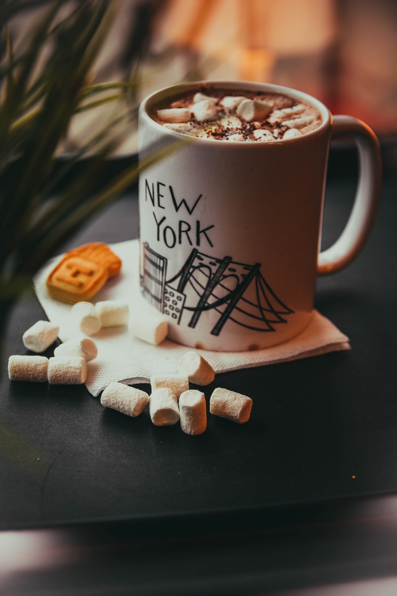 cup mug drink and new york hd, 4k