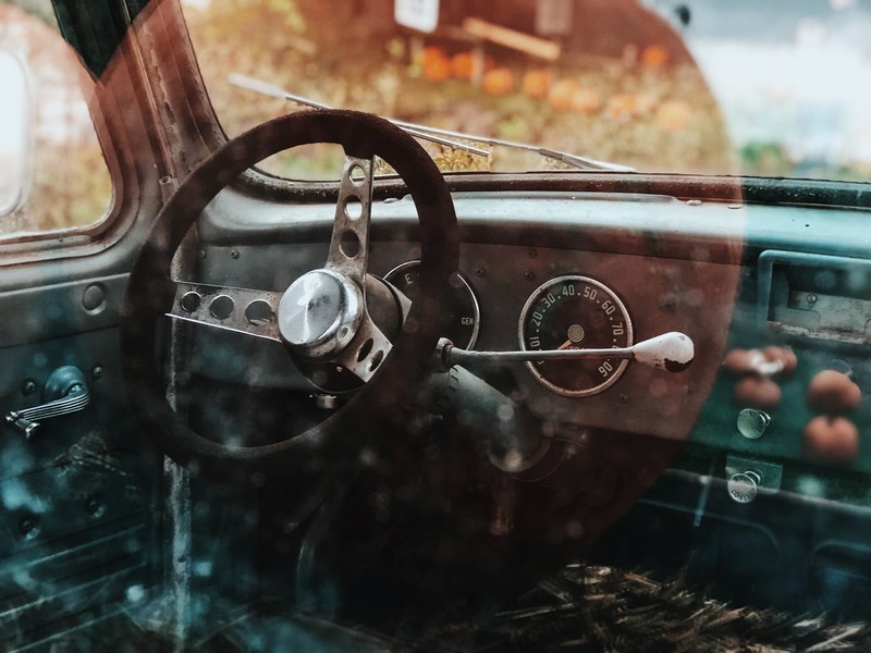 the old truck 4k