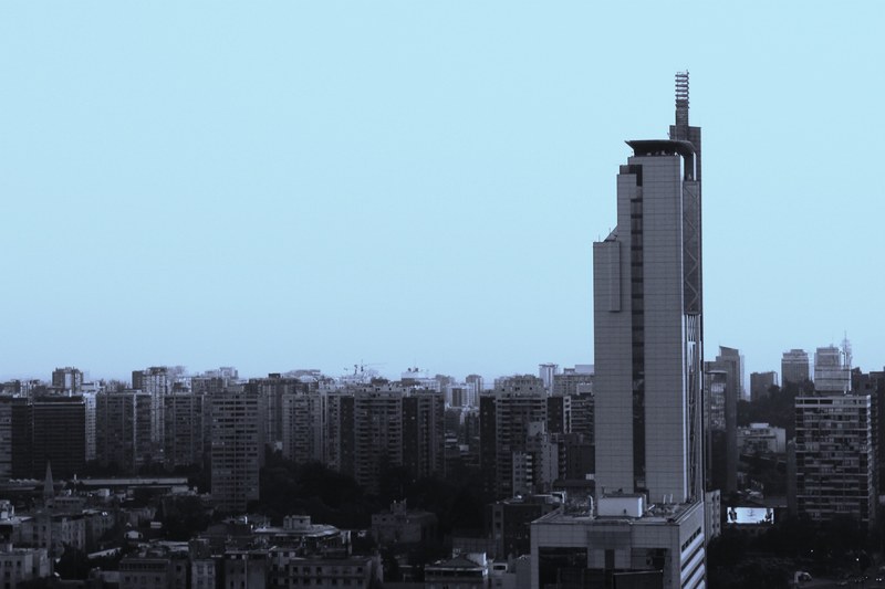 skyscraper building cityscape and skyline 4k