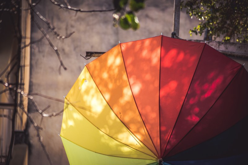 umbrella color colour and art 4k