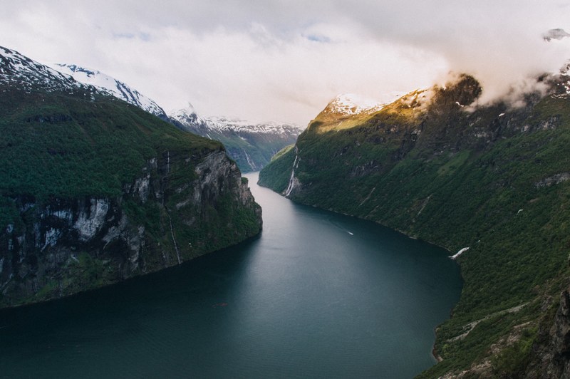 norway geiranger fjord 4k