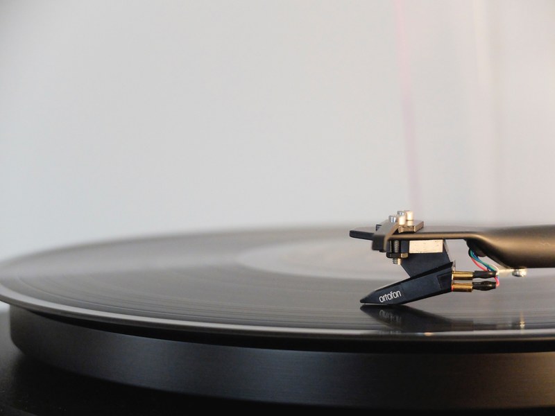vinyl record player lp and turntable 4k