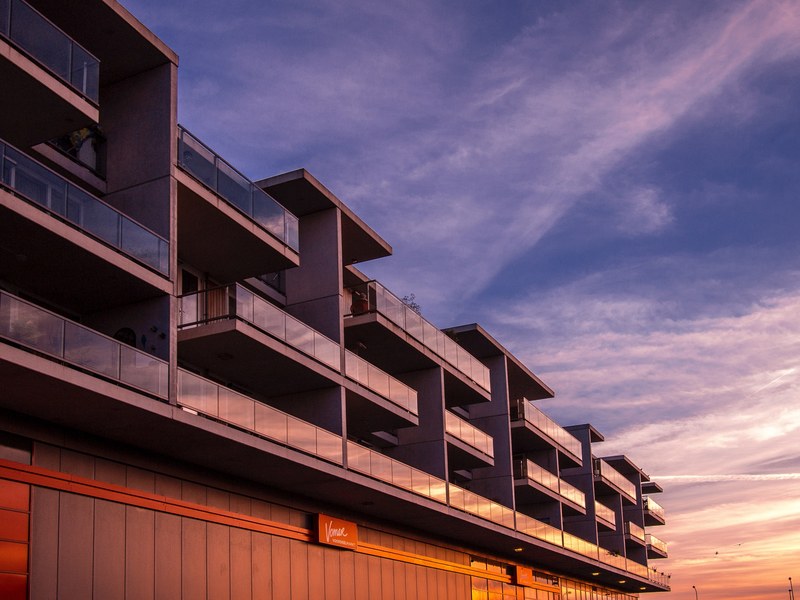 dutch netherland living district and architectural 4k