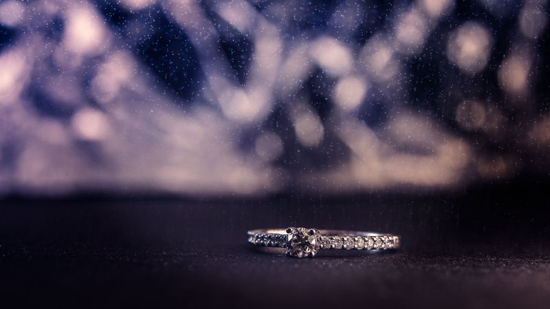ring, decoration, glare, stains, 4k