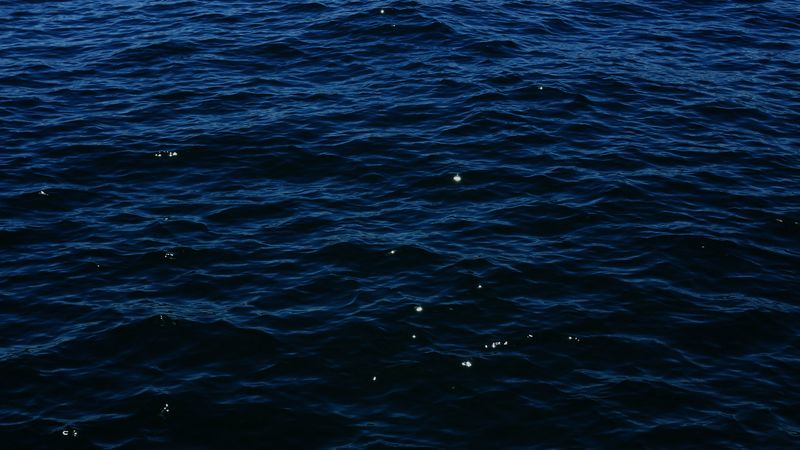 sea, water, surface, 4k