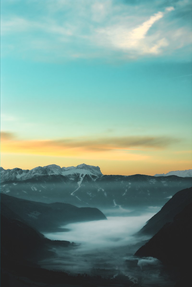 mountain sunset sunrise and rock hd, 4k