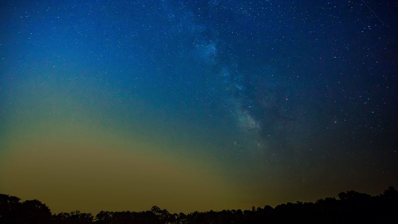 starry sky, night, stars, 4k