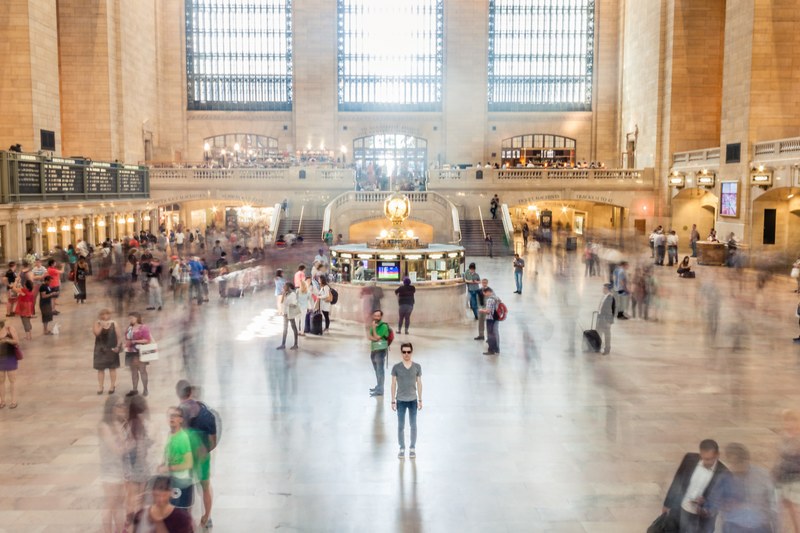 grand central train station station nyc and new york 4k