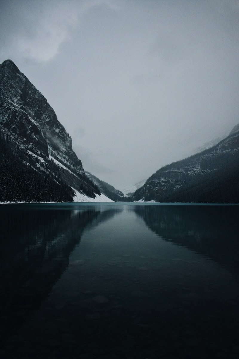 mountain water lake and reflection hd, 4k